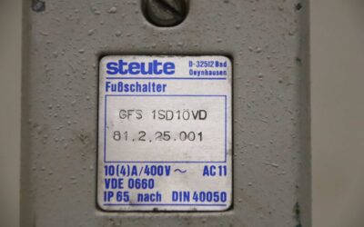 Fußschalter von Steute - GFS 1SD1Övd  81.2.25.001 – Bild 4