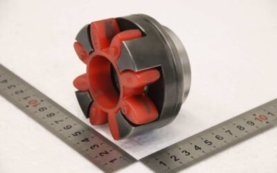 Klauenkupplung Kupplungshälfte mit Zahnkranz von unbekannt - Welle Ø 35 mm