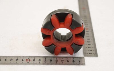 Klauenkupplung Kupplungshälfte mit Zahnkranz von unbekannt - Welle Ø 35 mm – Bild 3