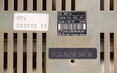 Logikeinheit CNC Steuerung von Heidenhain Mikron - LE 407 A 264 430 99 VC500D – Bild 4