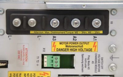 AC-Mainspindle Drive von Indramat Mikron - KDA 3.2-100-3-AP0-W1  VC500D – Bild 6