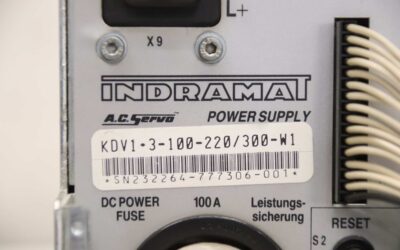 A.C. Servo Power Supply von Indramat Mikron - KDV1-3-100-220/300-W1  VC500D – Bild 6