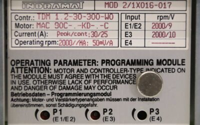 A.C. Servo Controller von Indramat Mikron - TDM 1.2-30-300-W0  VC500D – Bild 4
