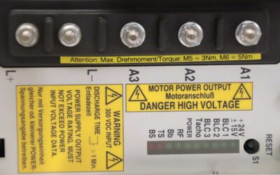 A.C. Servo Controller von Indramat Mikron - TDM 1.2-30-300-W0  VC500D – Bild 7