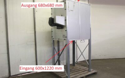 Staubabsauggebläse 11 kW Schallschutz von Airheat - RDH-500-11,0 – Bild 9