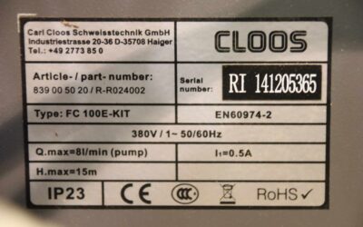 Schutzgasschweißgerät 400 A von CLOOS - Qintron 400  FC 100E-KIT – Bild 5