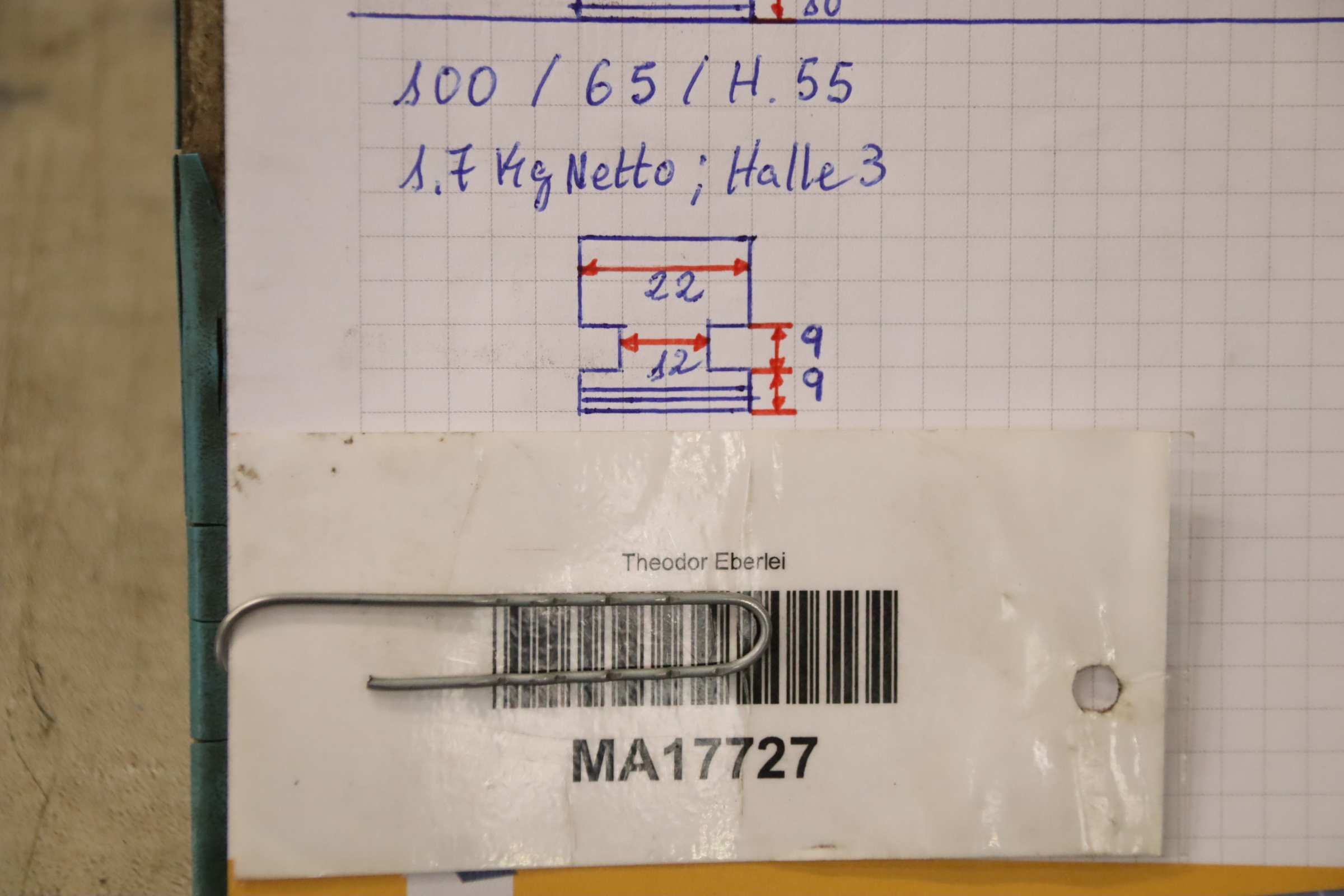 Wechselbacken von unbekannt - Breite 22 mm – Bild 7