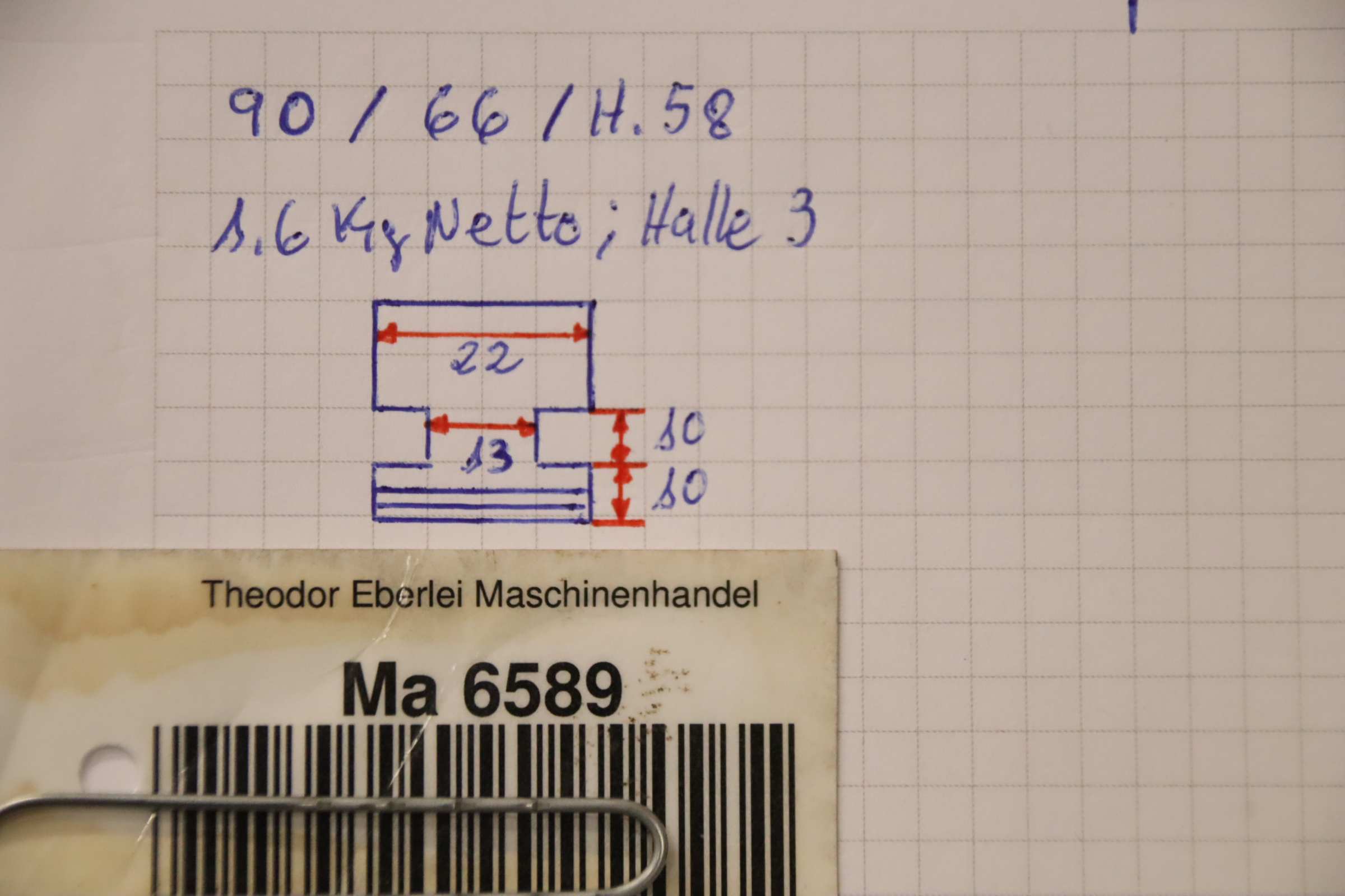 Wechselbacken von unbekannt - Breite 22 mm – Bild 7