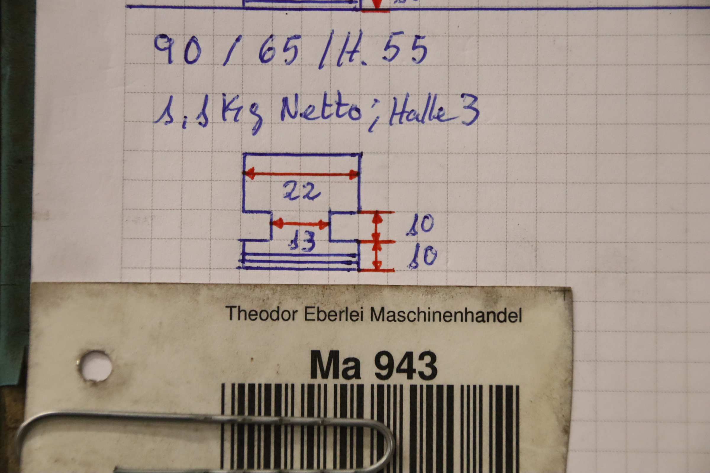 Wechselbacken von unbekannt - Breite 22 mm – Bild 7