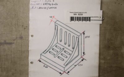 Aufspannwinkel mit Langloch von unbekannt - 1000/800/H1250 mm – Bild 8