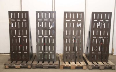 Aufspannwinkel mit Langloch von unbekannt - 1000/800/H1250 mm