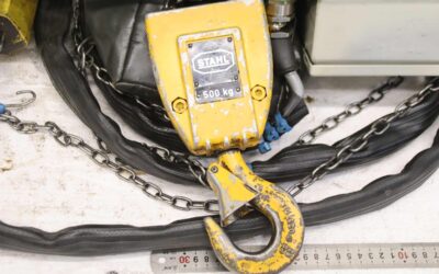 Kettenzug mit Fahrwerk 500 kg von Stahl - T 302 L – Bild 5