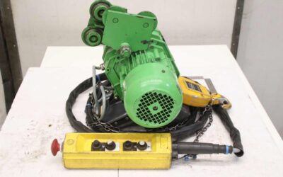 Kettenzug mit Fahrwerk 500 kg von Stahl - T 302 L – Bild 7
