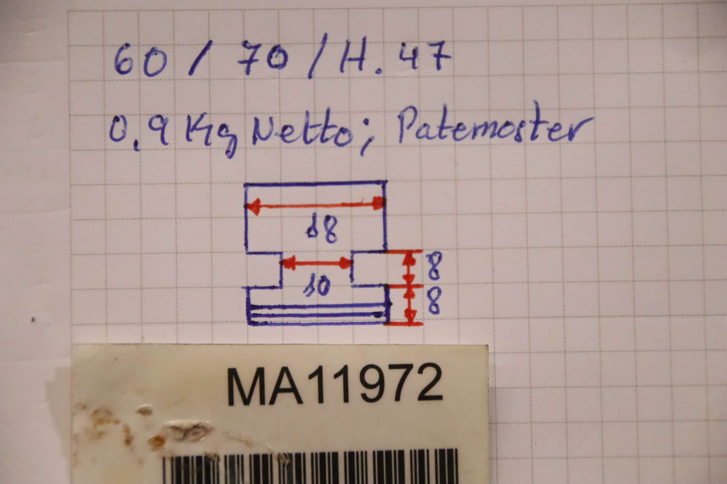 Wechselbacken Vierbackenfutter von unbekannt - Breite 18 mm – Bild 7