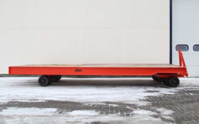Alternative view of Schwerlast-Transportwagen 20 Tonnen von Plan** - 10-4