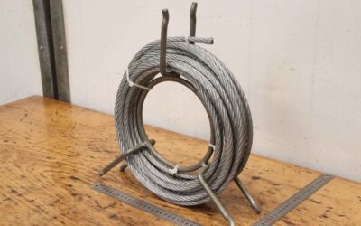 Kranseil Ø 10 mm 15,5 m von Stahl - Drallarm