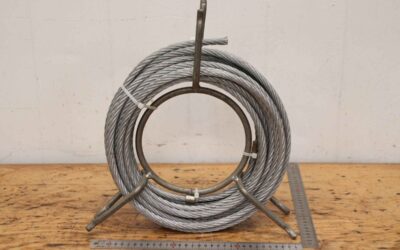 Kranseil Ø 10 mm 15,5 m von Stahl - Drallarm – Bild 3