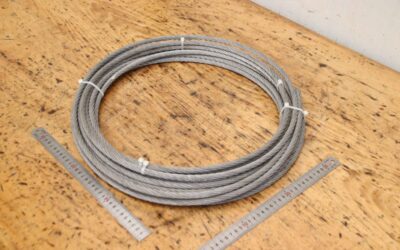 Kranseil Ø 10 mm 18,5 m von Stahl - Drallarm