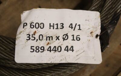 Kranseil Ø 16 mm 35 m von Demag - P IWRC U(bk)  600 H13 4/1  589 440 44 – Bild 6