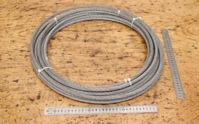Kranseil Ø 10 mm 18,5 m von Stahl - Drallarm – Bild 3