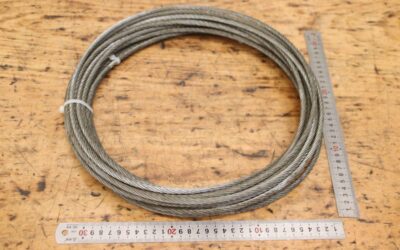Kranseil Ø 6 mm 16,5 m von Stahl - Drallarm – Bild 3