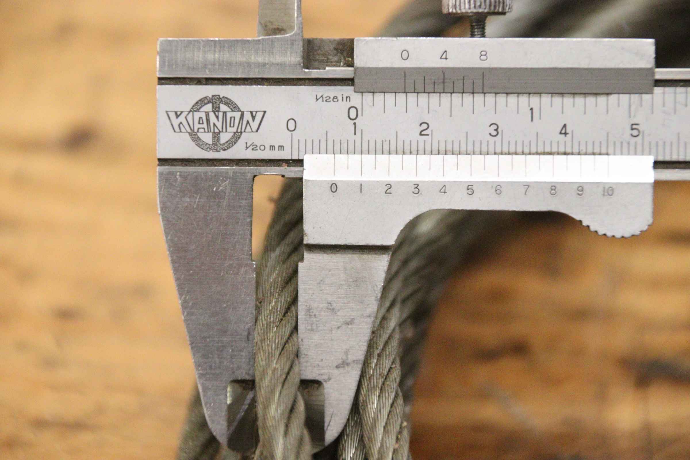 Kranseil Ø 6 mm 16,5 m von Stahl - Drallarm – Bild 4