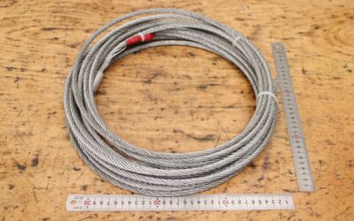 Kranseil Ø 8 mm 18 m von Stahl - Drallarm – Bild 3