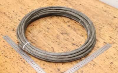 Kranseil Ø 10 mm 13,5 m von Stahl - Drallarm