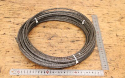 Kranseil Ø 6 mm 22 m von Stahl - Drallarm – Bild 3