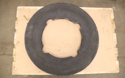 Spurverbreiterung für Bagger von Eurorubber - ZR804550 Ø 820 mm – Bild 3