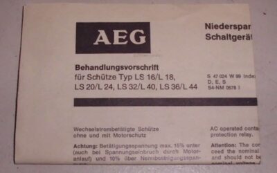 Schütz von AEG - LS 32 – Bild 3