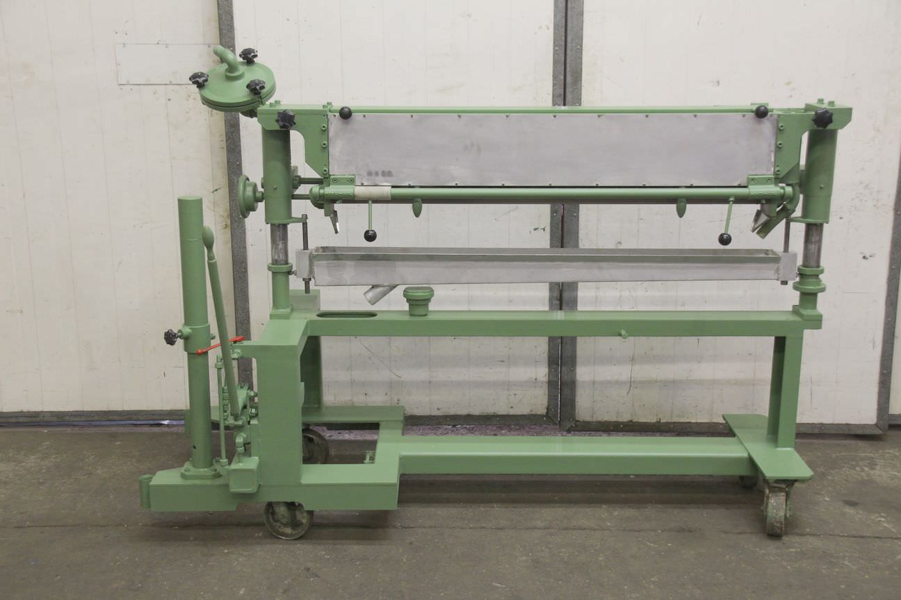 Lackgießmaschine von Bürkle - Gießbreite 1290 mm – Bild 2