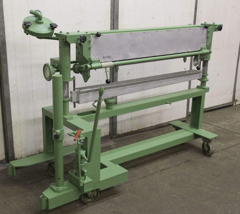 Lackgießmaschine von Bürkle - Gießbreite 1290 mm – Bild 3
