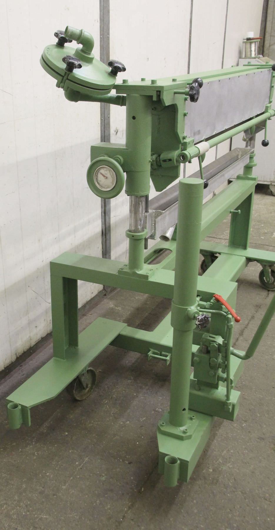 Lackgießmaschine von Bürkle - Gießbreite 1290 mm – Bild 5