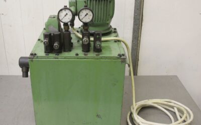 Alternative view of Hydraulikaggregat für Kraftspannfutter von Röhm** - 1E2UHS316