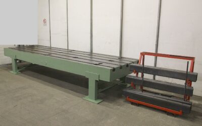 Aufspannplatte mit T Nut von unbekannt - 4930/1465/H850 mm