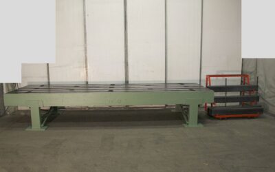 Aufspannplatte mit T Nut von unbekannt - 4930/1465/H850 mm – Bild 3