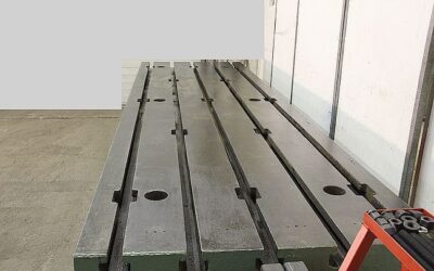 Aufspannplatte mit T Nut von unbekannt - 4930/1465/H850 mm – Bild 4