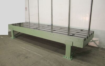 Aufspannplatte mit T Nut von unbekannt - 4930/1465/H860 mm