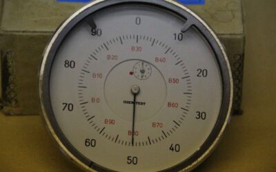 Meßuhr für Härteprüfgerät von Isserstedt WOLPERT - Testor HT – Bild 4