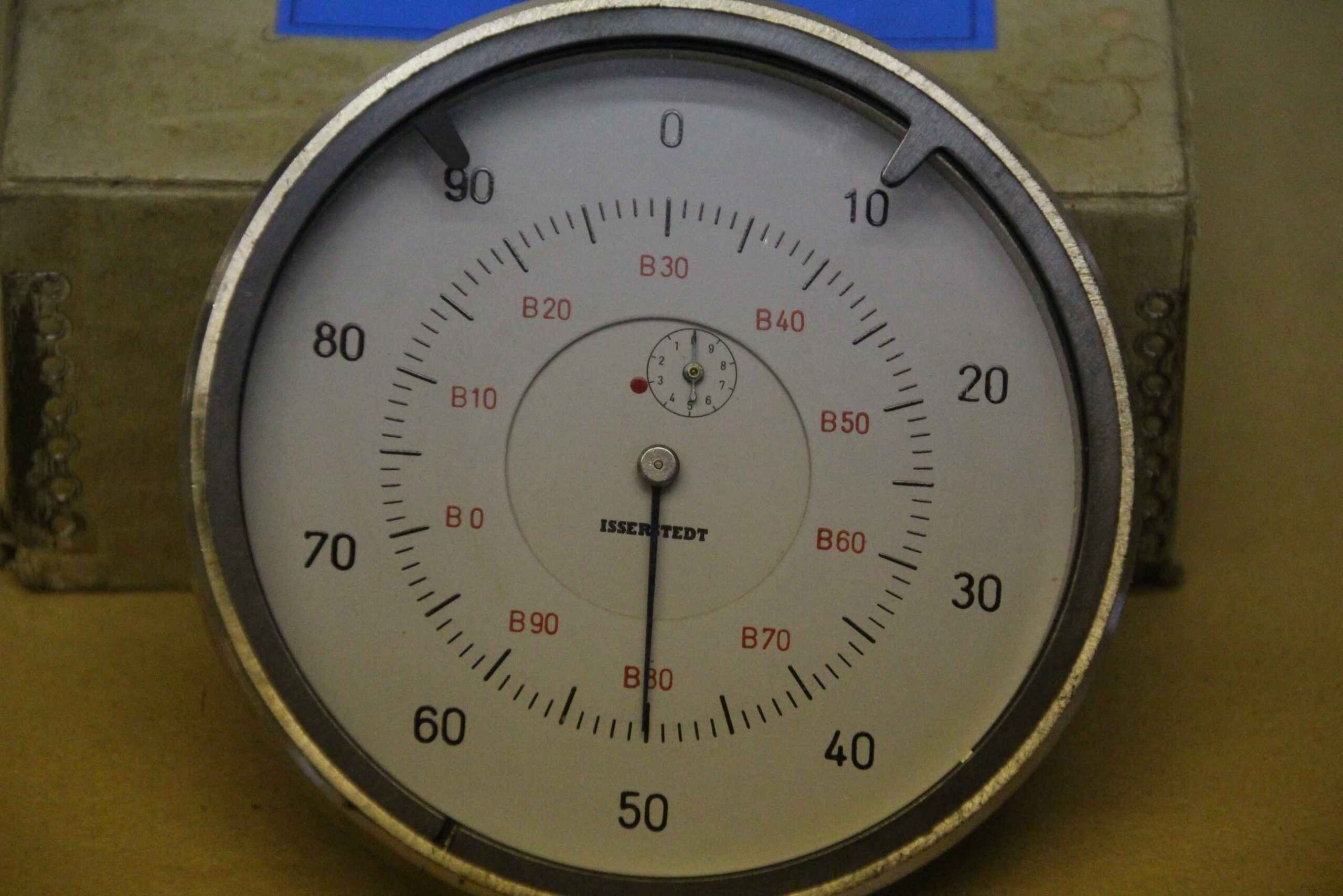 Meßuhr für Härteprüfgerät von Isserstedt WOLPERT - Testor HT – Bild 4