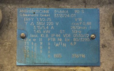 Kreiselpumpe Kühlwasserpumpe von Schmalenberger - ZB 40-18 – Bild 4