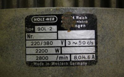 Fräsaggregat von Holz-Her - mit 2x Holz-Her Motoren – Bild 6