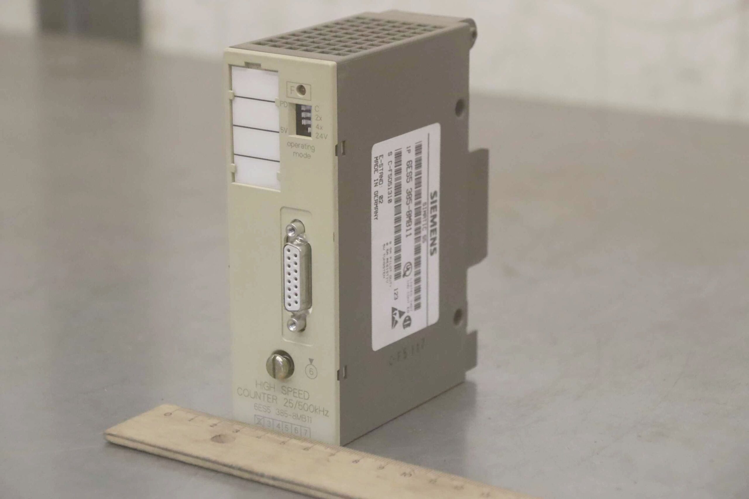 High Speed Counter 25/500 kHz von Siemens - 6ES5 385-8MB11