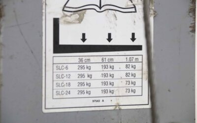Materiallift Montagelift von Genie - SLC-18 – Bild 5