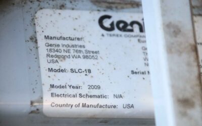 Materiallift Montagelift von Genie - SLC-18 – Bild 6