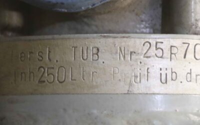 Druckbehälter von unbekannt - 250 Liter 30 bar – Bild 7