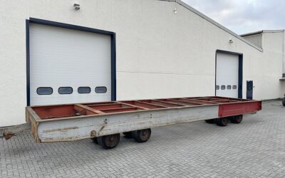 Alternative view of Schwerlast-Transportwagen 100 Tonnen von Plan** - 80-8/100