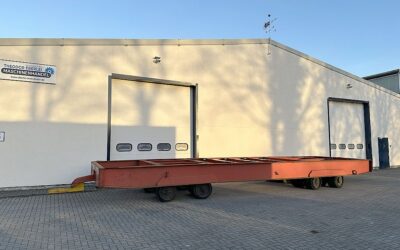 Alternative view of Schwerlast-Transportwagen 100 Tonnen von Plan - 80-8/100