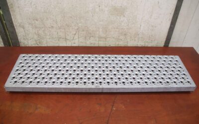 Gitterrosten Lochrost von Stahl - 1000 x 270 x 75 mm – Bild 3